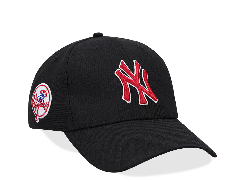 47Brand New York Yankees Black Sure Shot MVP Snapback Gorra