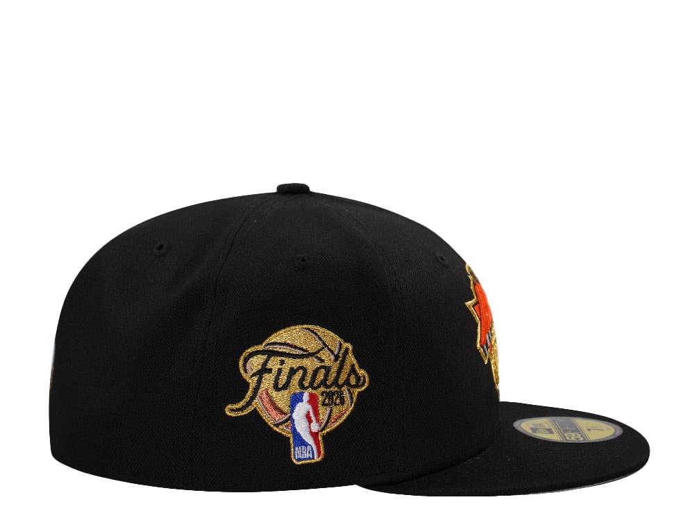 New Era New York Knicks NBA Finals 2026 Black Prime Edition 59Fifty Fitted Gorra
