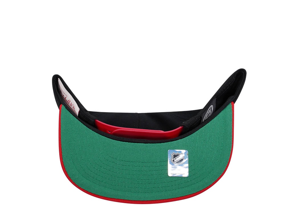 Mitchell & Ness Chicago Blackhawks Transcript Two Tone Snapback Gorra
