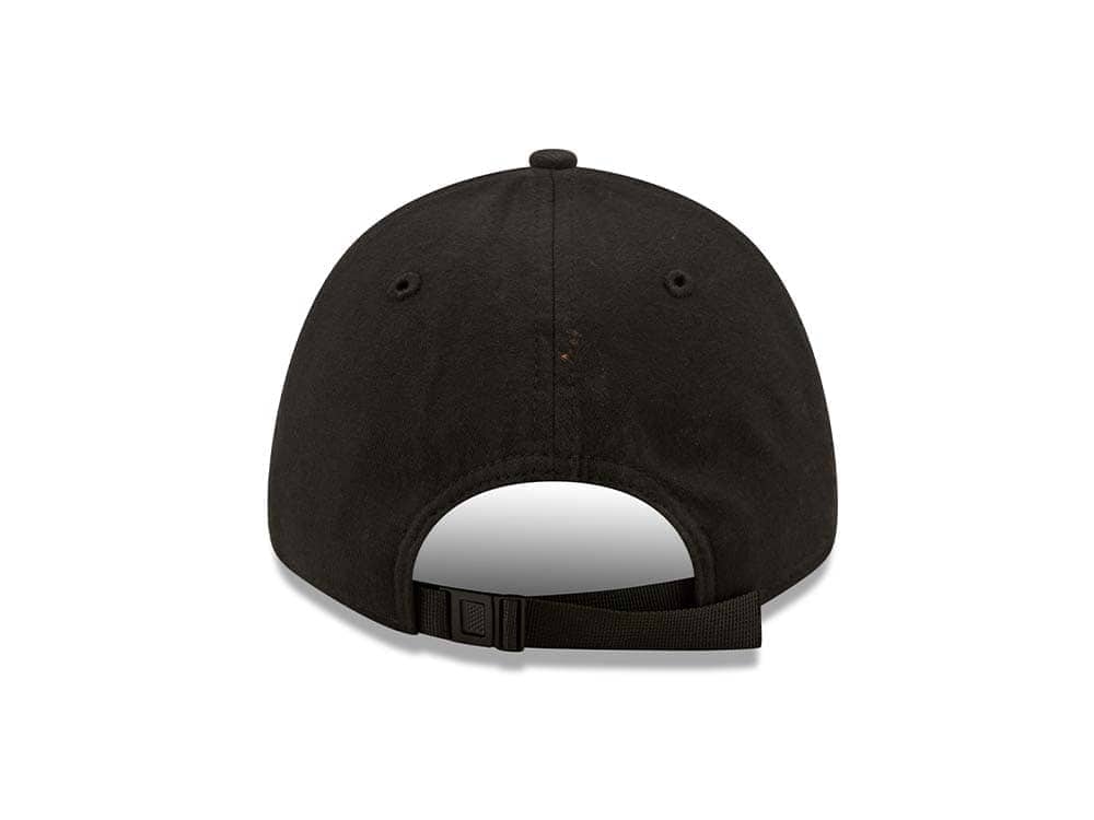 New Era Las Vegas Raiders Washed Pack Black Adjustable 9Forty Strapback Gorra