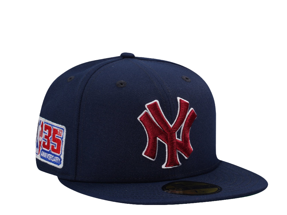 New Era New York Knicks 35th NBA Anniversary Navy Prime Edition 59Fifty Fitted Gorra