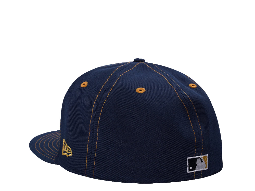 New Era Texas Rangers 40th Anniversary Ocean Blue Prime Edition 59Fifty Fitted Gorra