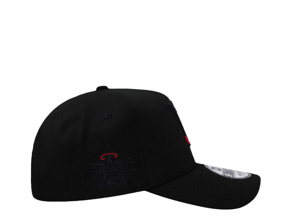 New Era Anaheim Angels All Star Game 2010 Black And Red Edition 9Forty A Frame Snapback Gorra