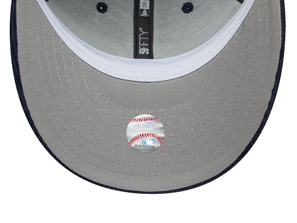 New Era New York Yankees Corduroy Navy Prime Dogear Edition 59Fifty Dogear Fitted Gorra