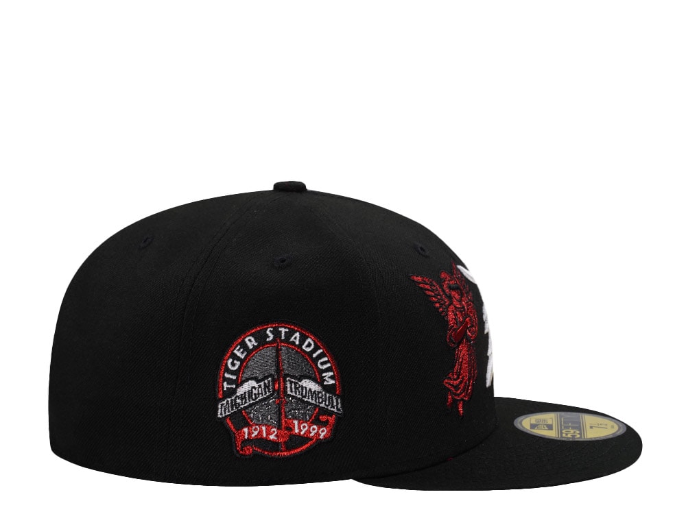 New Era Detroit Tigers Stadium Series Angel Black Prime Edition 59Fifty Fitted Gorra