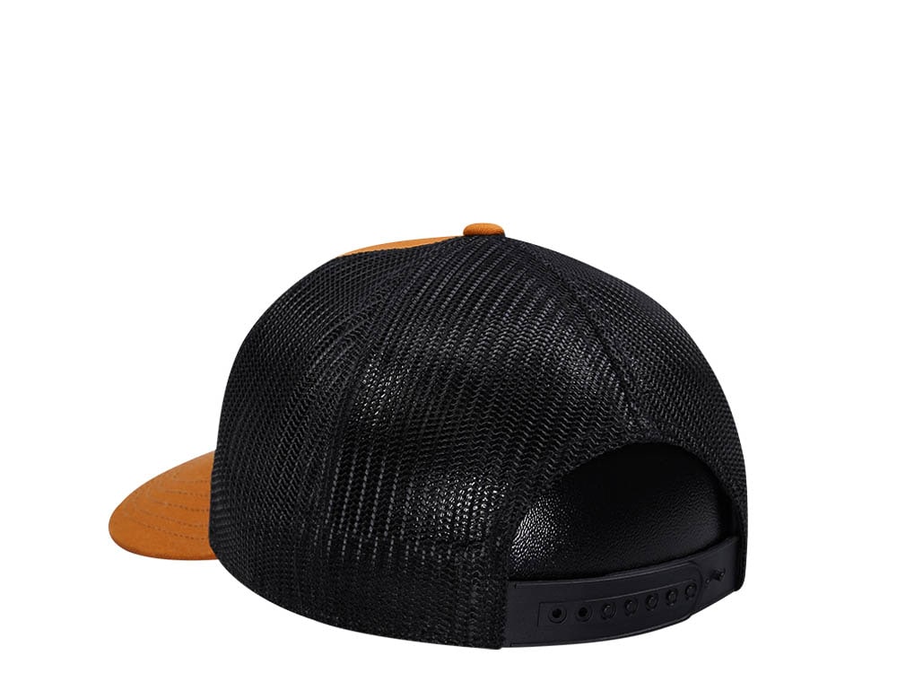 American Needle Rainier Twill Valin Patch Hazel Trucker Snapback Gorra