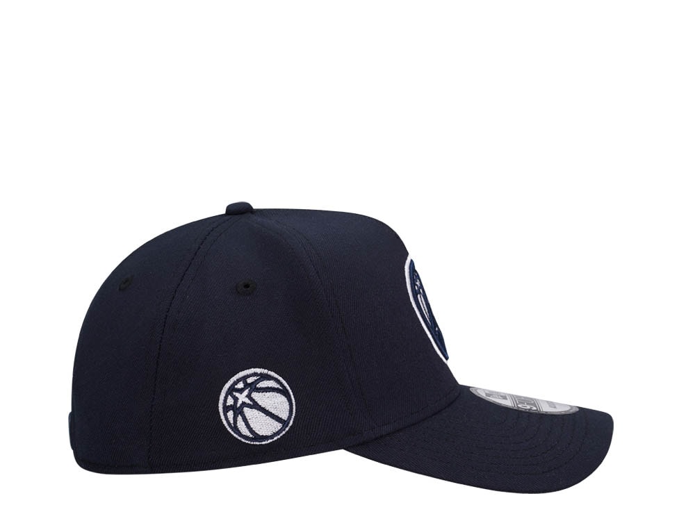 New Era Minnesota Timberwolves Navy Classic Edition 9Forty A Frame Snapback Gorra