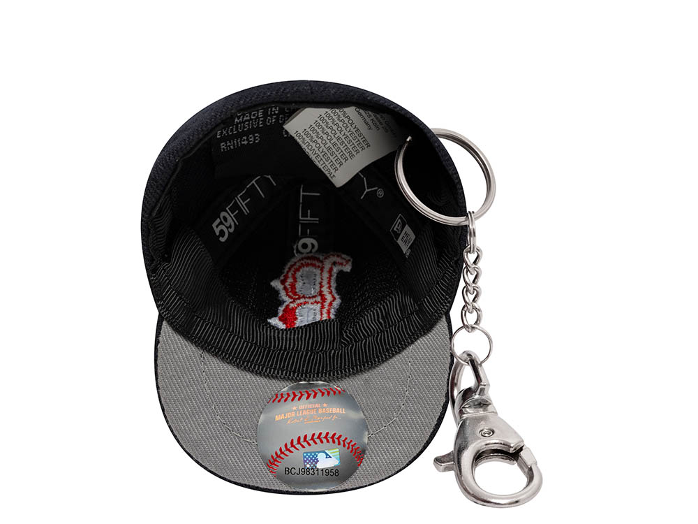 New Era Boston Red Sox Mini Gorra Keychain