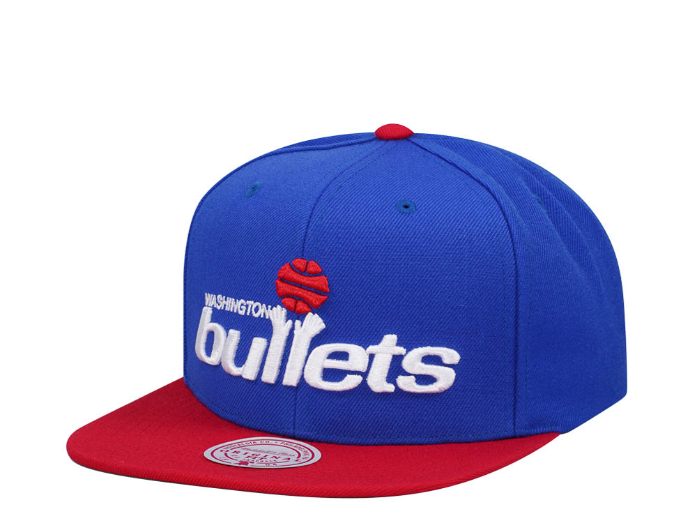 Mitchell & Ness Washington Wizards Team Two Tone 2.0 Blue Snapback Gorra