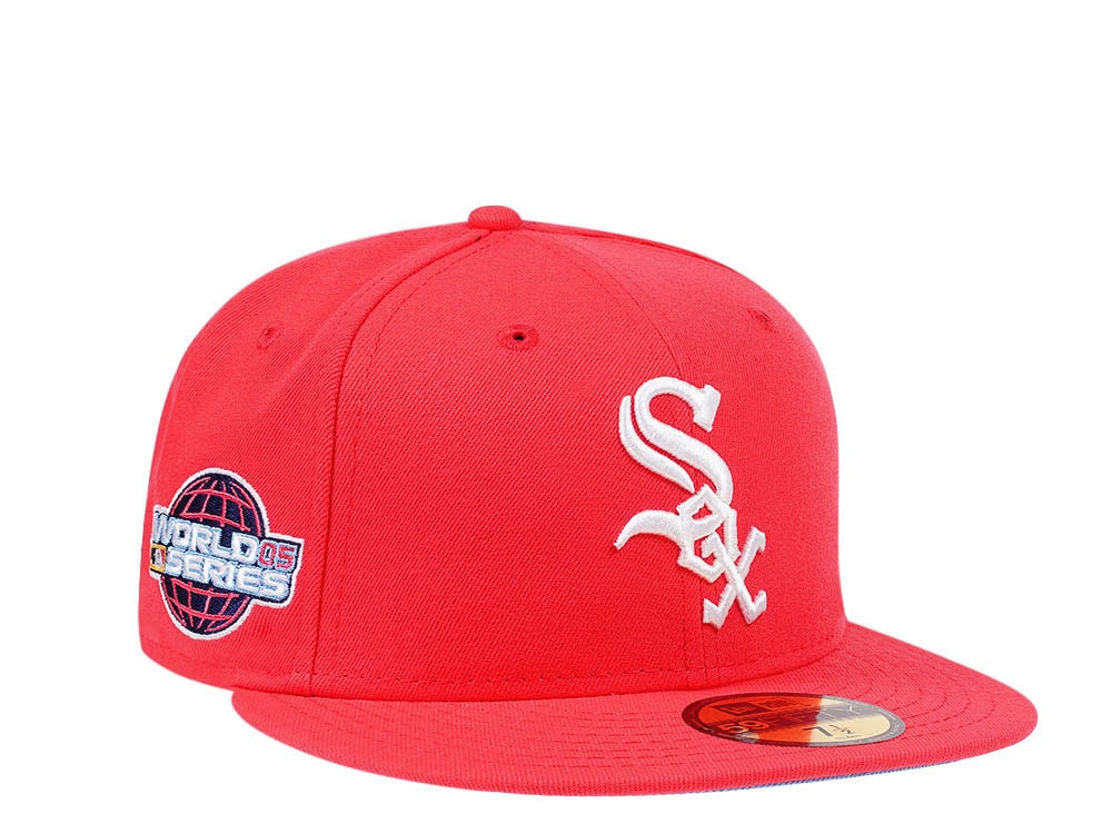 New Era Chicago White Sox World Series 2005 Lava and Glacier Blue Edition 59Fifty Fitted Gorra