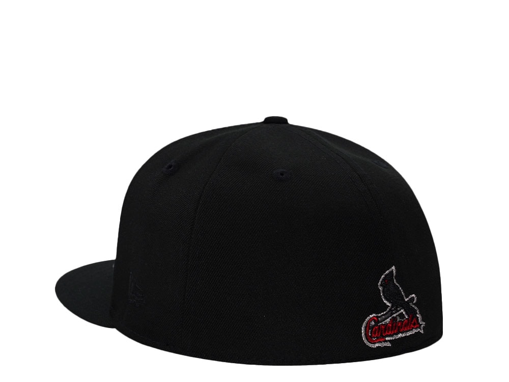 New Era St. Louis Cardinals World Series Champions 2006 Black Prime Edition 59Fifty Fitted Gorra