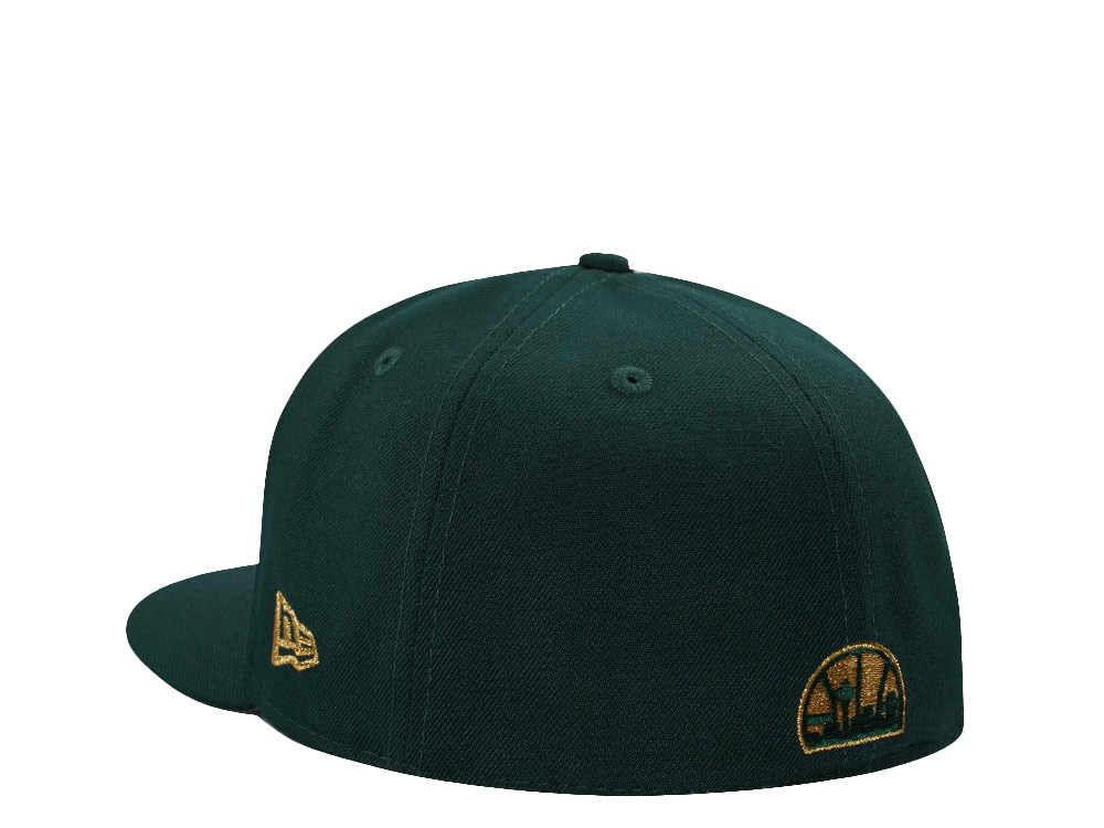New Era Seattle Supersonics 40th Anniversary Dark Green Prime Edition 59Fifty Fitted Gorra