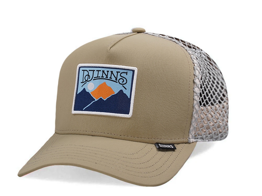 Djinns HFT Sand Big Net Mountain Trucker Snapback Gorra