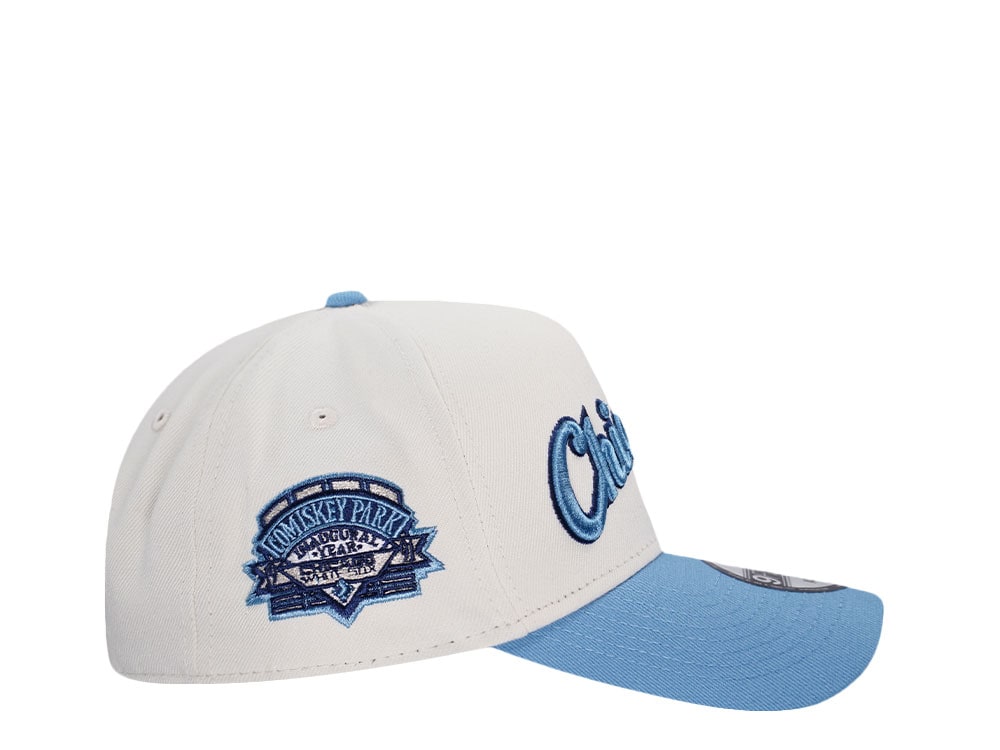 New Era Chicago White Sox Inaugural Year 1991 Chrome Two Tone Edition 9Forty A Frame Snapback Gorra