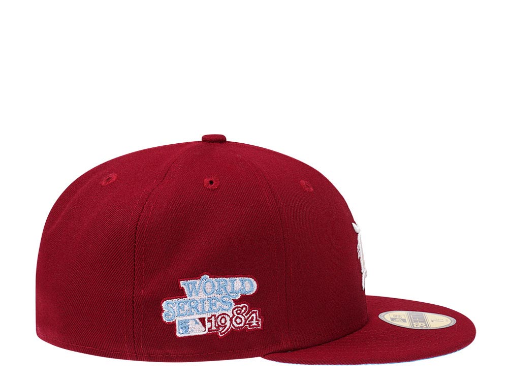 New Era Detroit Tigers World Series 1984 Smooth Red Edition 59Fifty Fitted Gorra