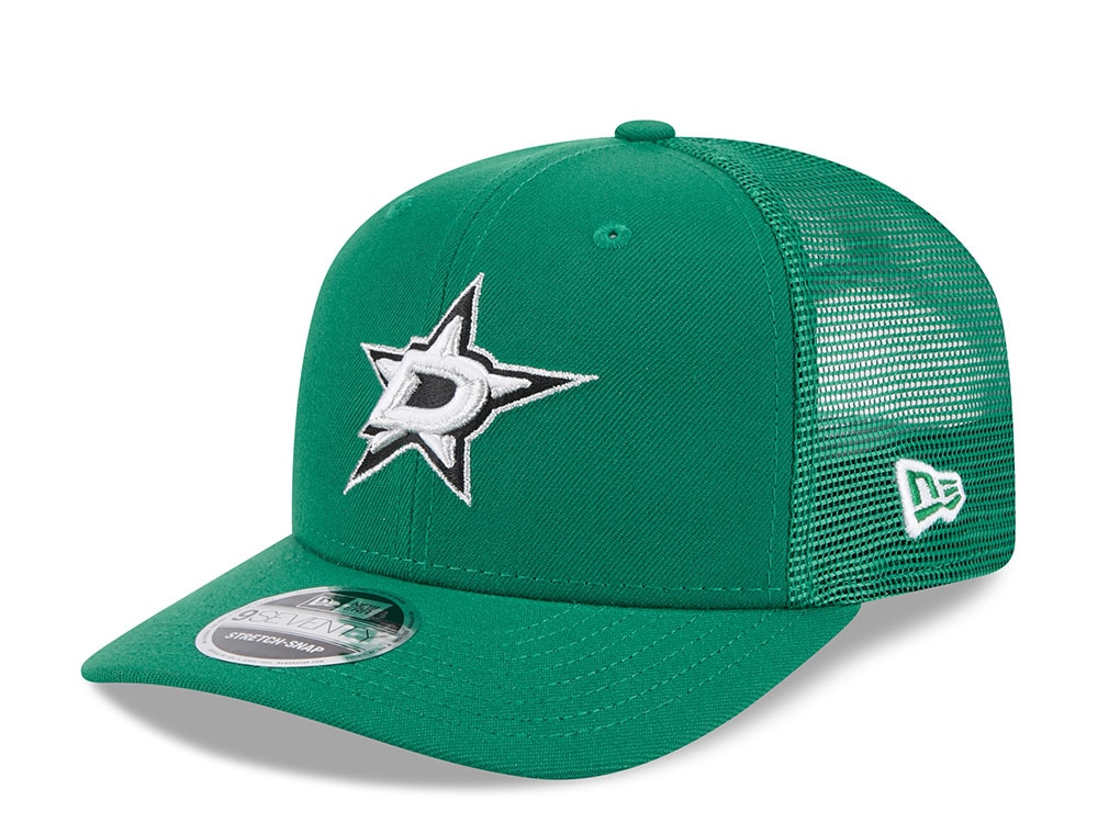 New Era Dallas Stars Green Edition 9Seventy Trucker Snapback Gorra