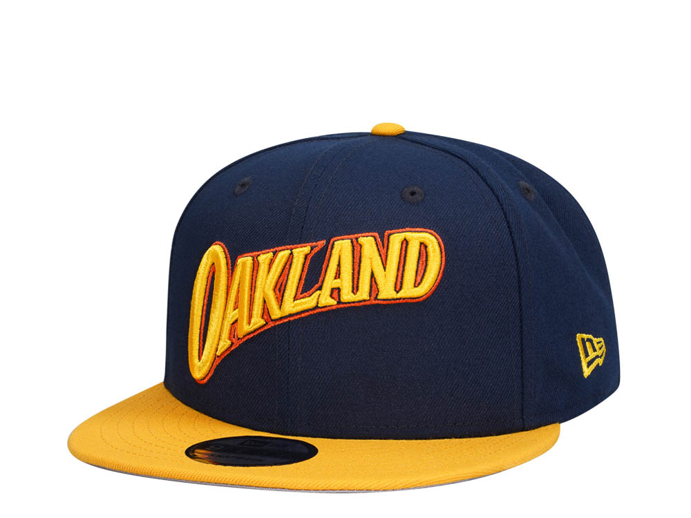 New Era Golden State Warriors Oakland Two Tone Edition 9Fifty Snapback Gorra
