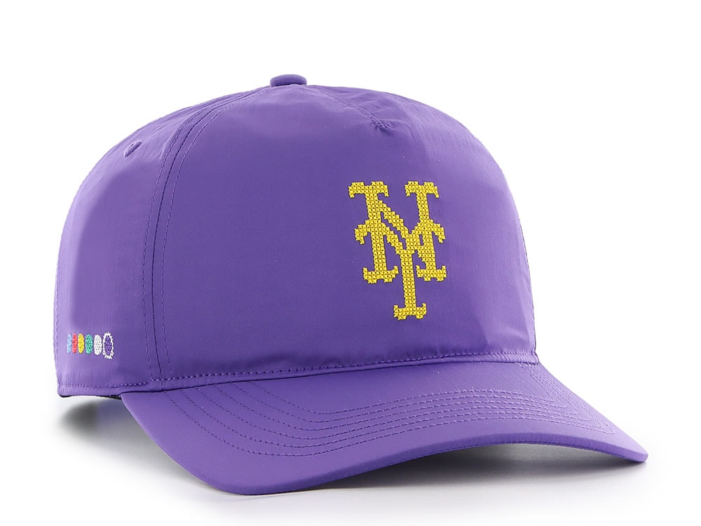 47 Brand New York Mets Eight Bit Hero Purple Hitch Snapback Gorra