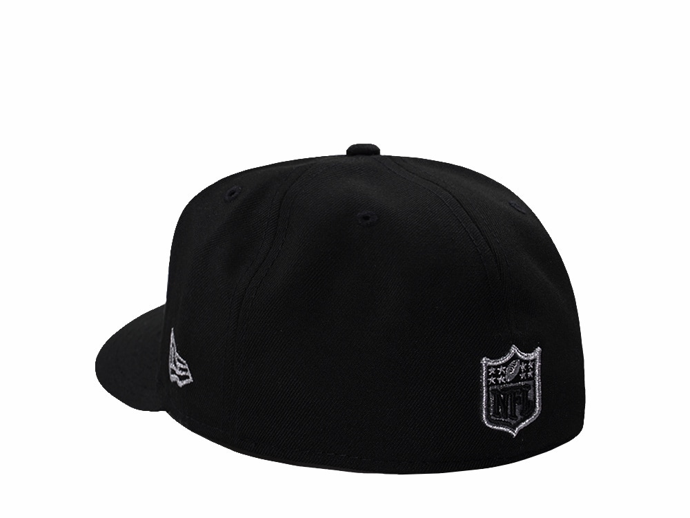New Era Las Vegas Raiders Champions Black Prime Edition 59Fifty Pre Curved Fitted Gorra