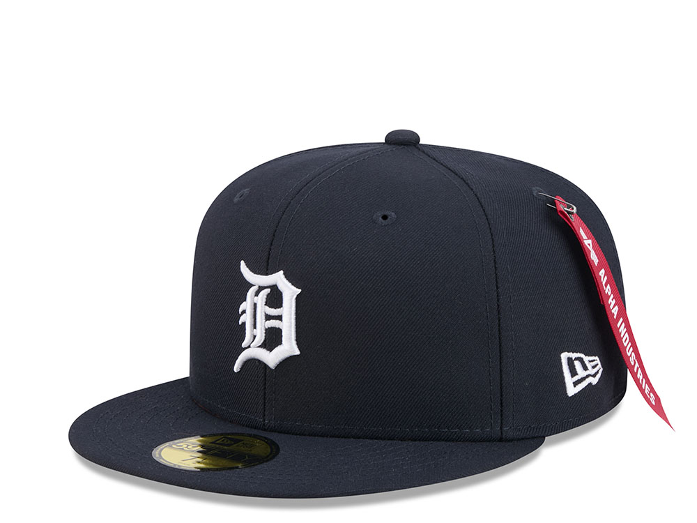 New Era Alpha Industries Detroit Tigers Navy Prime Edition 59Fifty Fitted Gorra