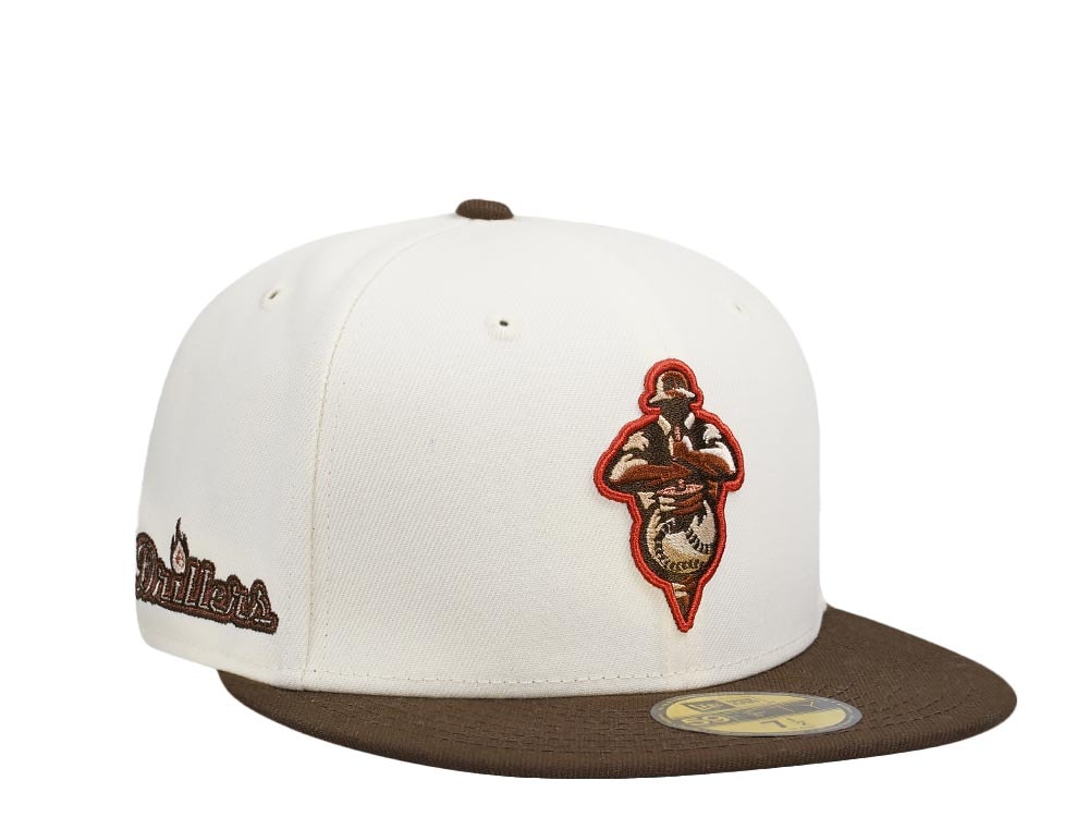 New Era Tulsa Drillers Copper Chrome Edition 59Fifty Fitted Gorra