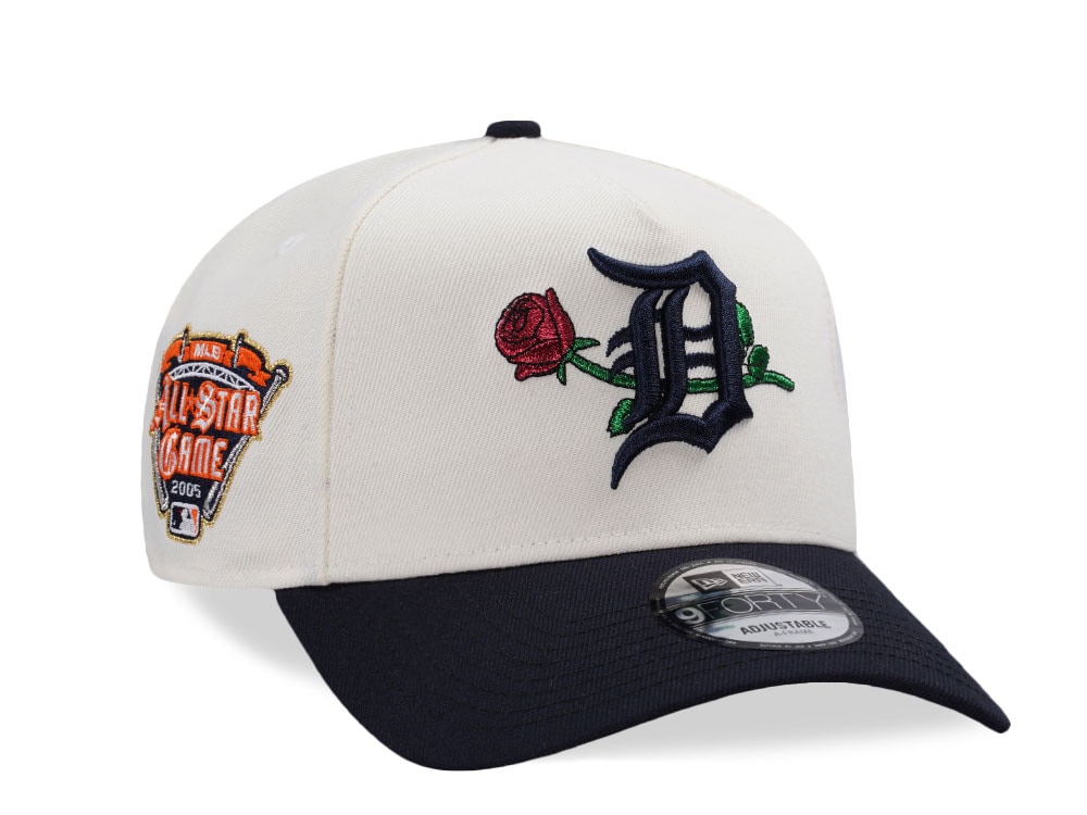 New Era Detroit Tigers All Star Game 2005 Rose Chrome Two Tone Edition 9Forty A Frame Snapback Gorra