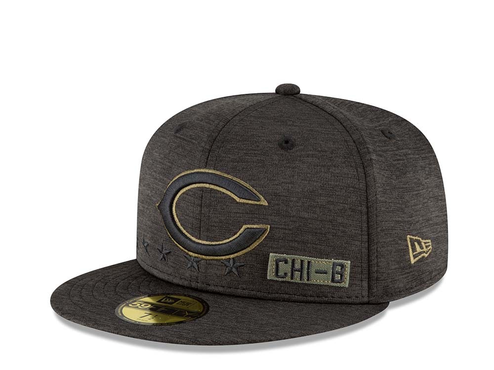 New Era Chicago Bears Salute to Service 2020 Fitted 59Fifty Gorra