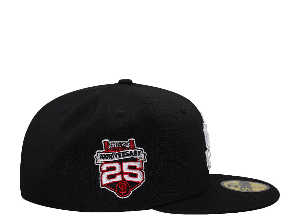 New Era San Francisco Giants 25th Anniversary Black Prime Edition 59Fifty Fitted Gorra