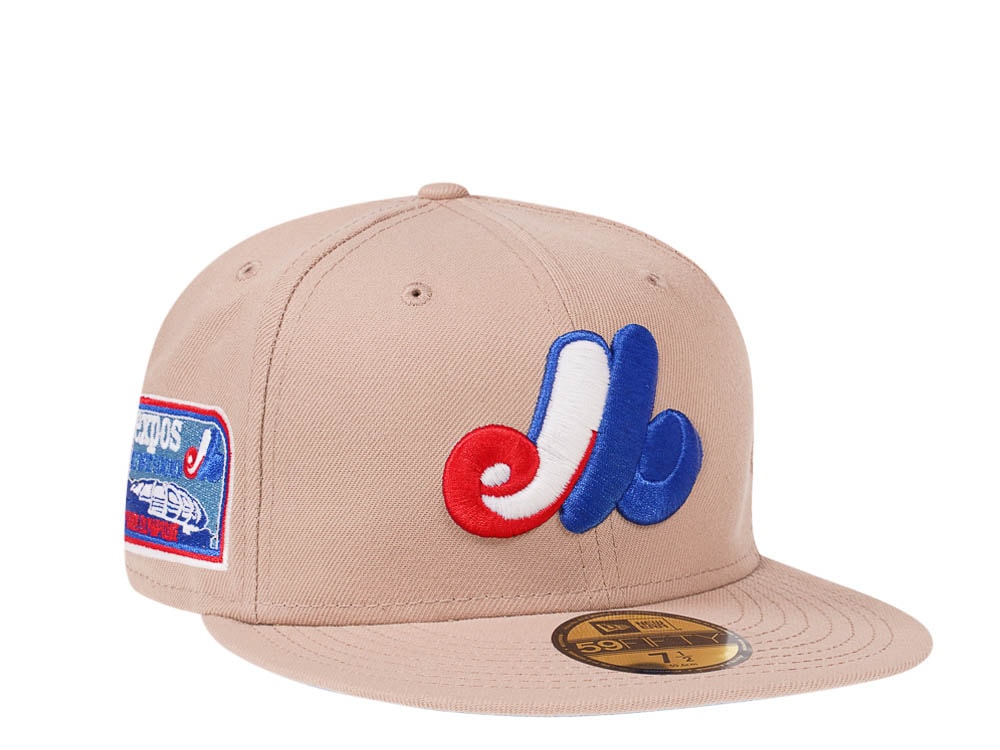New Era Montreal Expos Olympic Stadium Glow Sand Edition 59Fifty Fitted Gorra