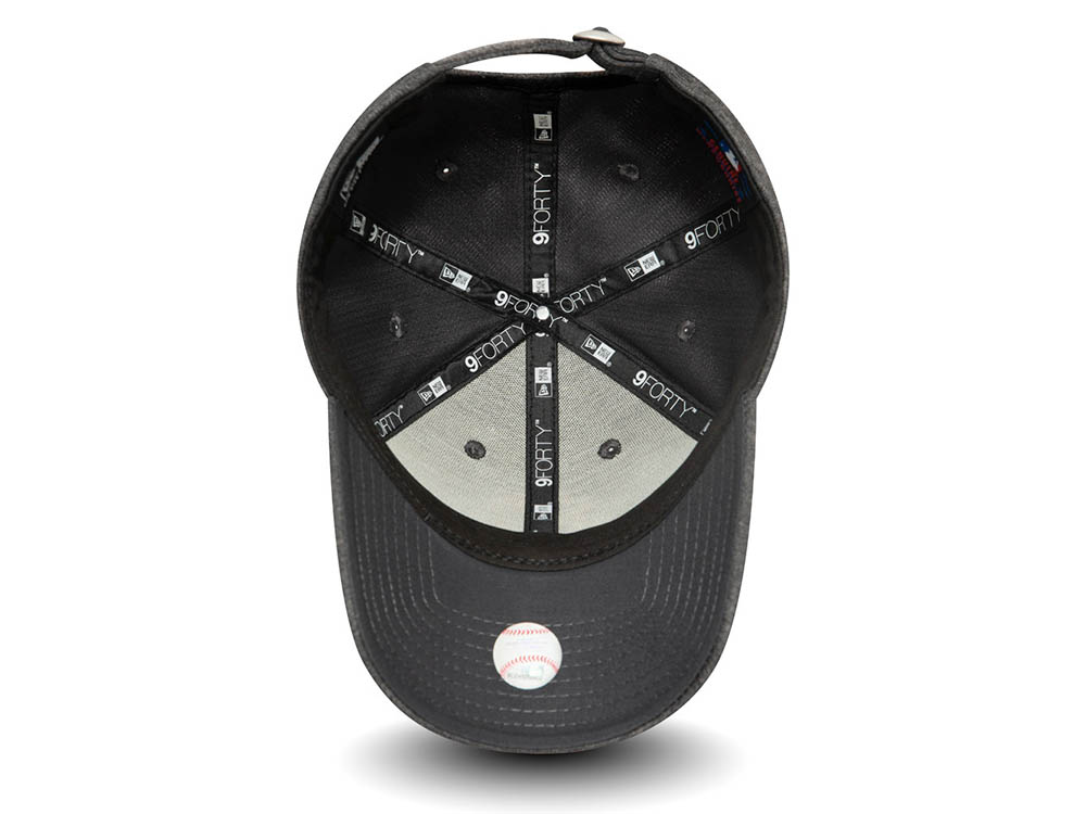 New Era New York Yankees Tech Jersey Gray Womens 9Forty Strapback Gorra