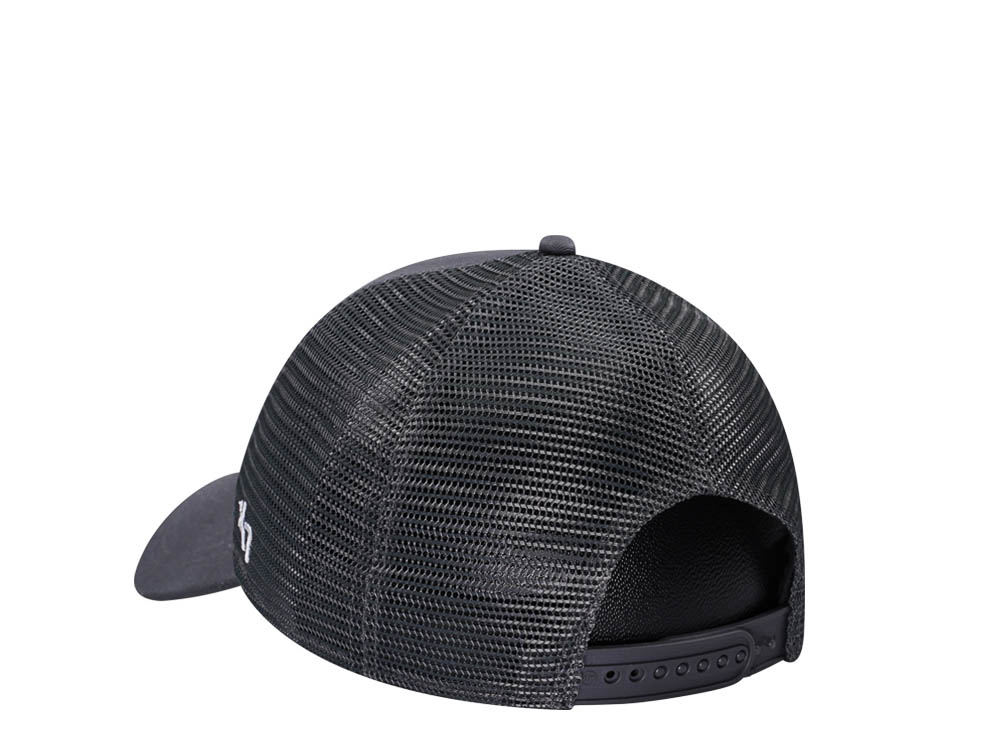 47Brand New York Yankees Charcoal Ballpark Mesh MVP Trucker Snapback Gorra