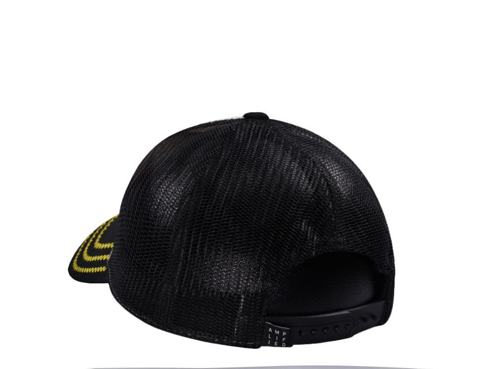 Amplified Nirvana Stone Black Trucker Snapback Gorra