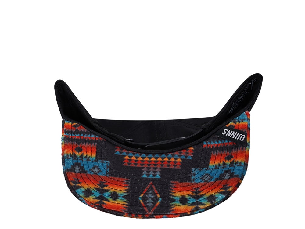 Djinns Aztek Black Snapback Gorra