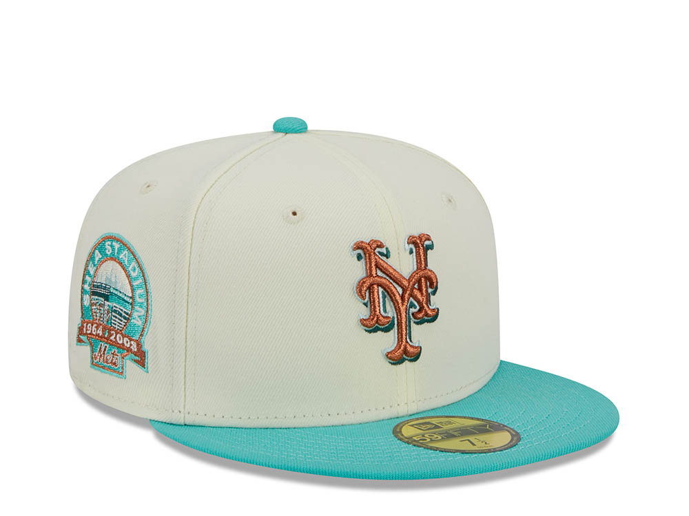New Era New York Mets Shea Stadium City Icon Two Tone 59Fifty Fitted Gorra