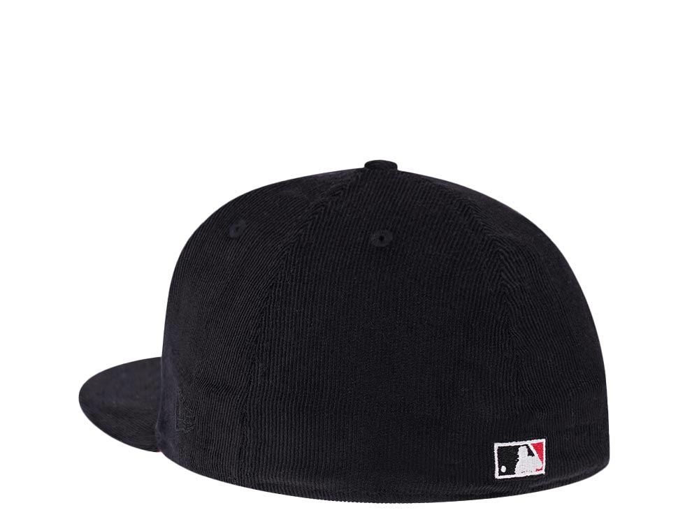 New Era Colorado Rockies 20th Anniversary Black Lava Cordroy Edition 59Fifty Fitted Gorra