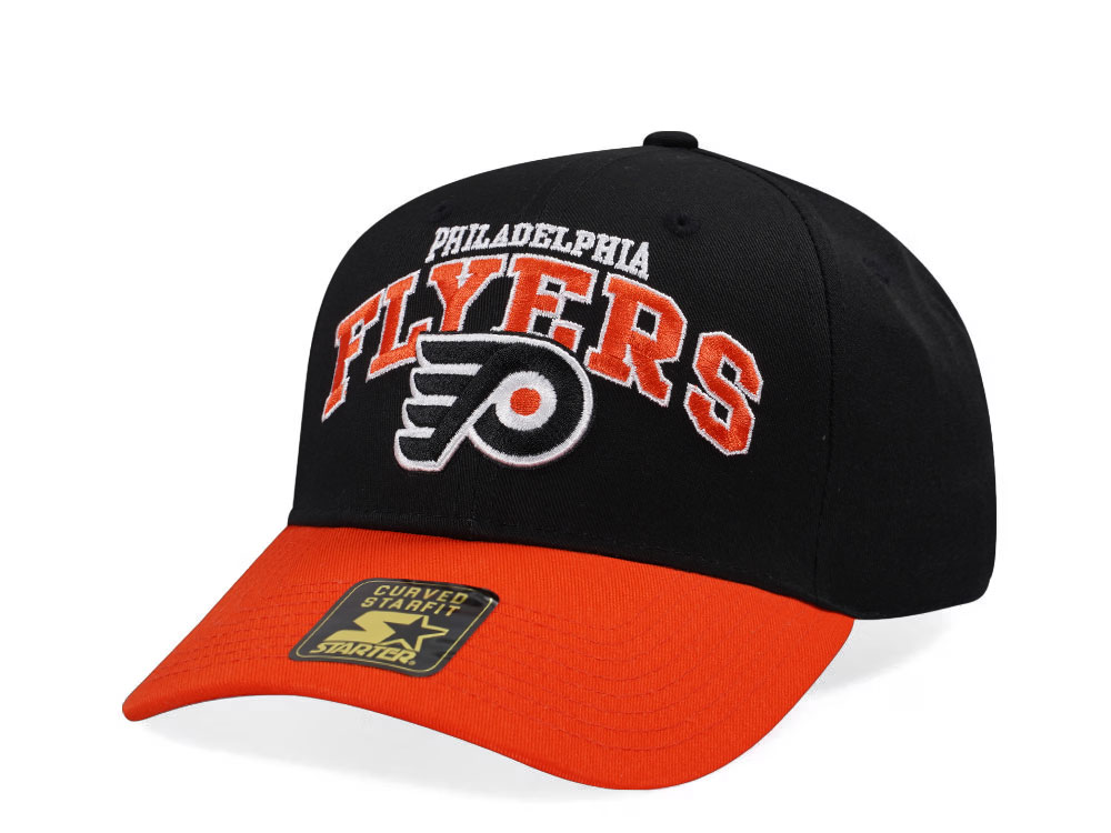 Starter Philadelphia Flyers Crowd Pleaser Edition Black Curved Snapback Gorra