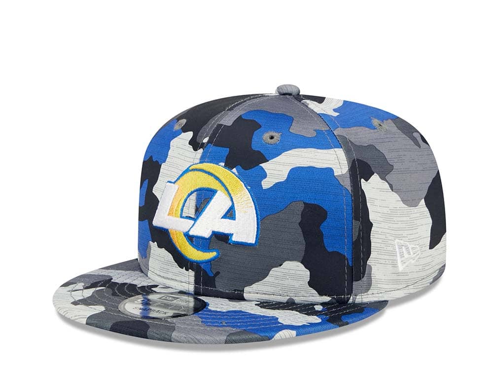 New Era Los Angeles Rams NFL Training Camp 22 Camo 9Fifty Snapback Gorra