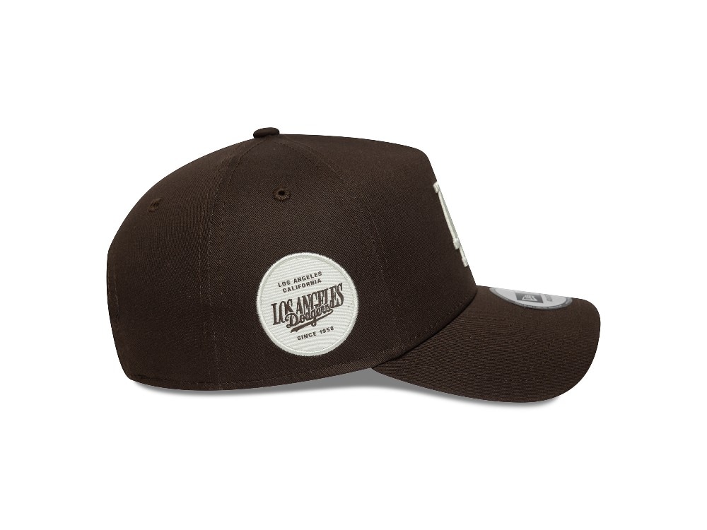 New Era Los Angeles Dodgers Side Patch 9Forty A Frame Snapback Gorra