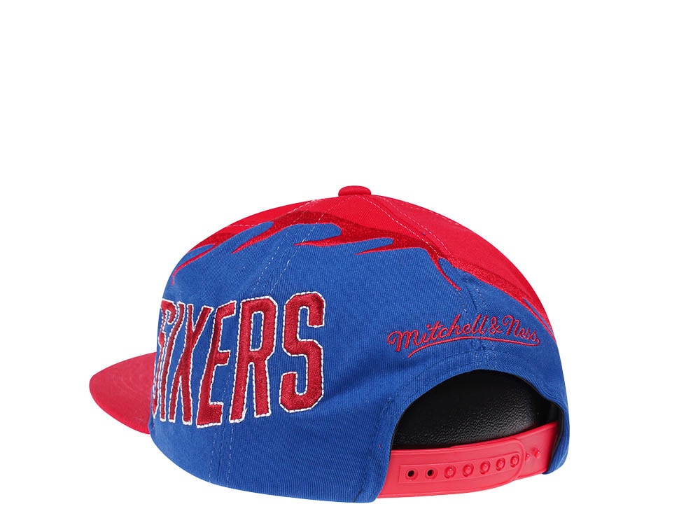 Mitchell & Ness Philadelphia 76Ers NBA Spiral Deadstock Hardwood Classic Snapback Gorra