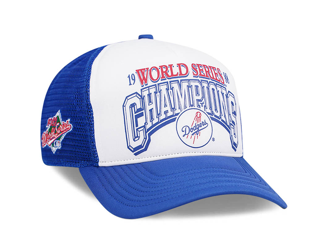 47Brand Los Angeles Dodgers BCPTN World Series Royal Foam Champ Offside Trucker Snapback Gorra
