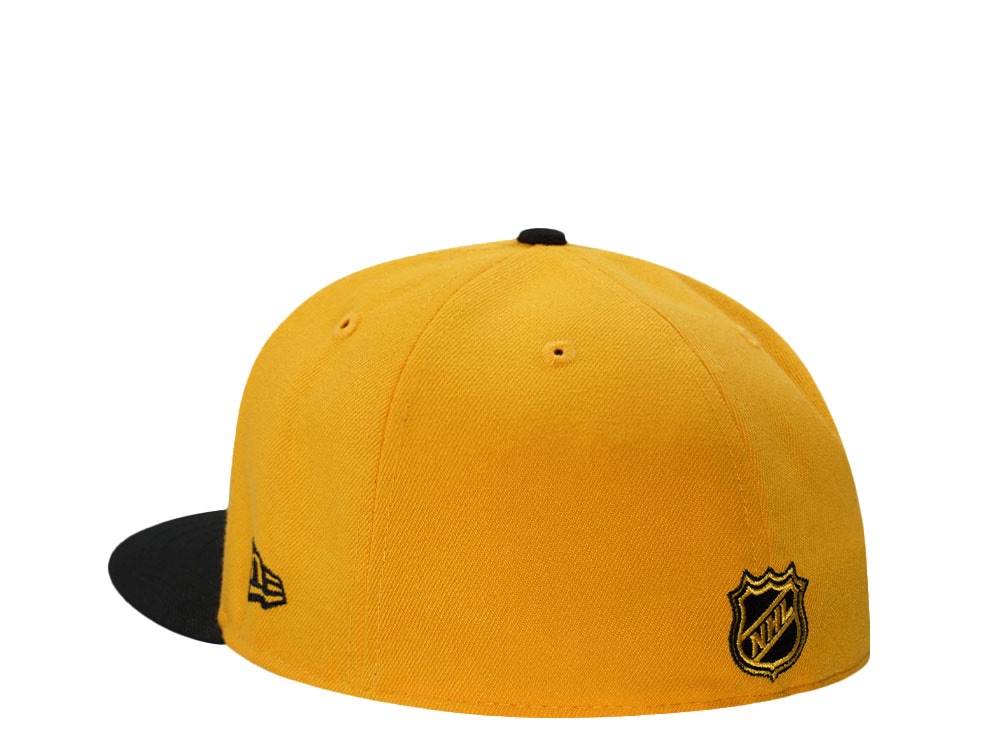 New Era Detroit Red Wings Eastern Conference Gold Two Tone Edition 59Fifty Fitted Gorra