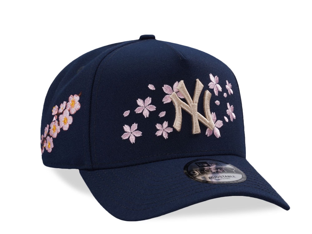 New Era New York Yankees Ocean Sakura Edition 9Forty A Frame Snapback Gorra