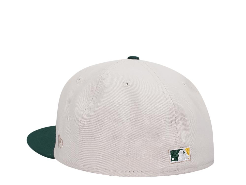 New Era New York Mets 50th Anniversary Stone Field Green Two Tone Edition 59Fifty Fitted Gorra
