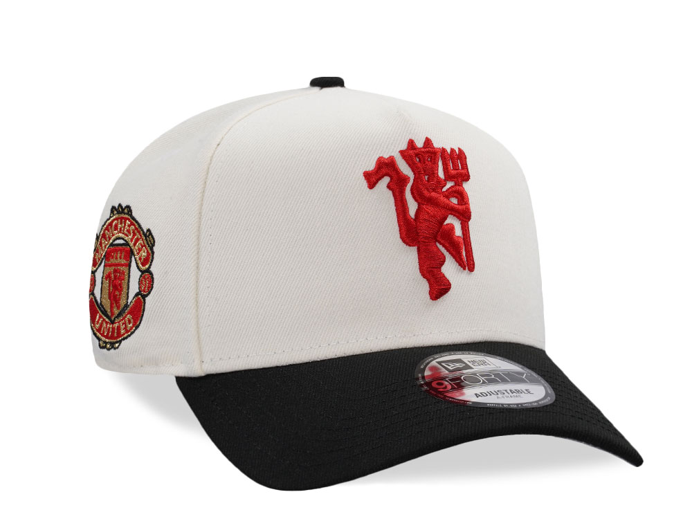 New Era Manchester United Fc Chrome Two Tone Edition 9Forty A Frame Snapback Gorra