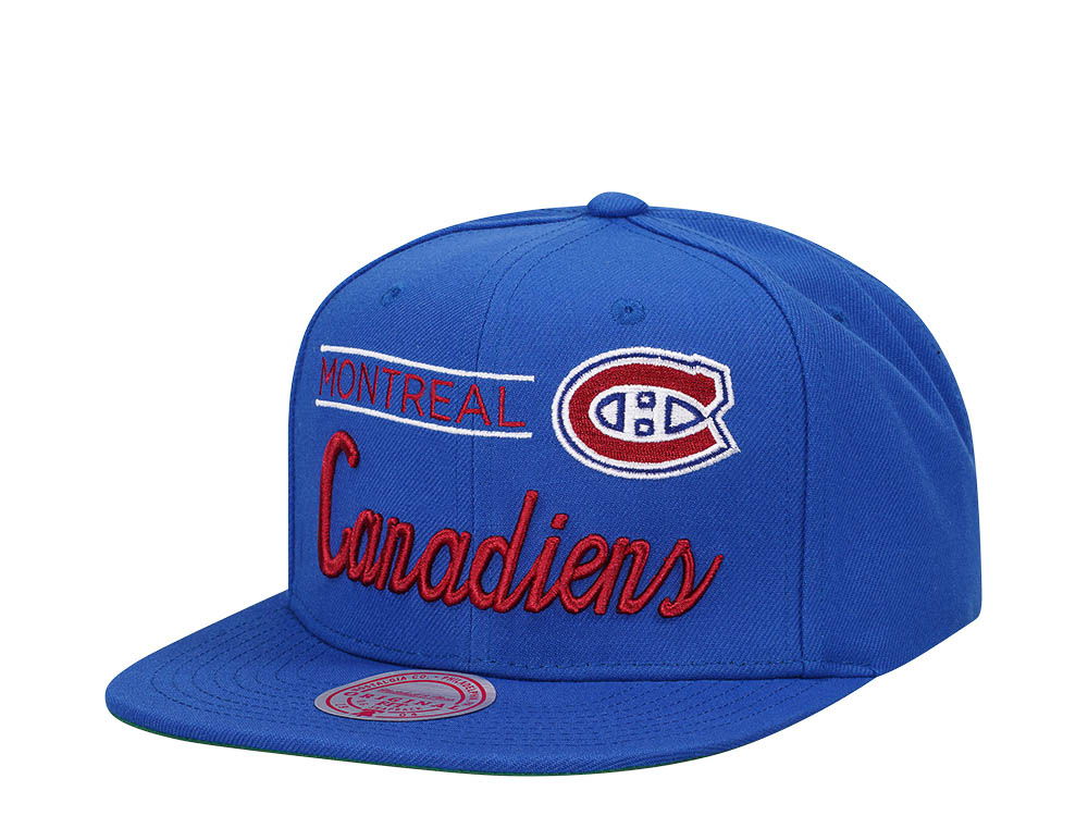 Mitchell & Ness Montreal Canadiens Retro Lock up  Snapback Gorra