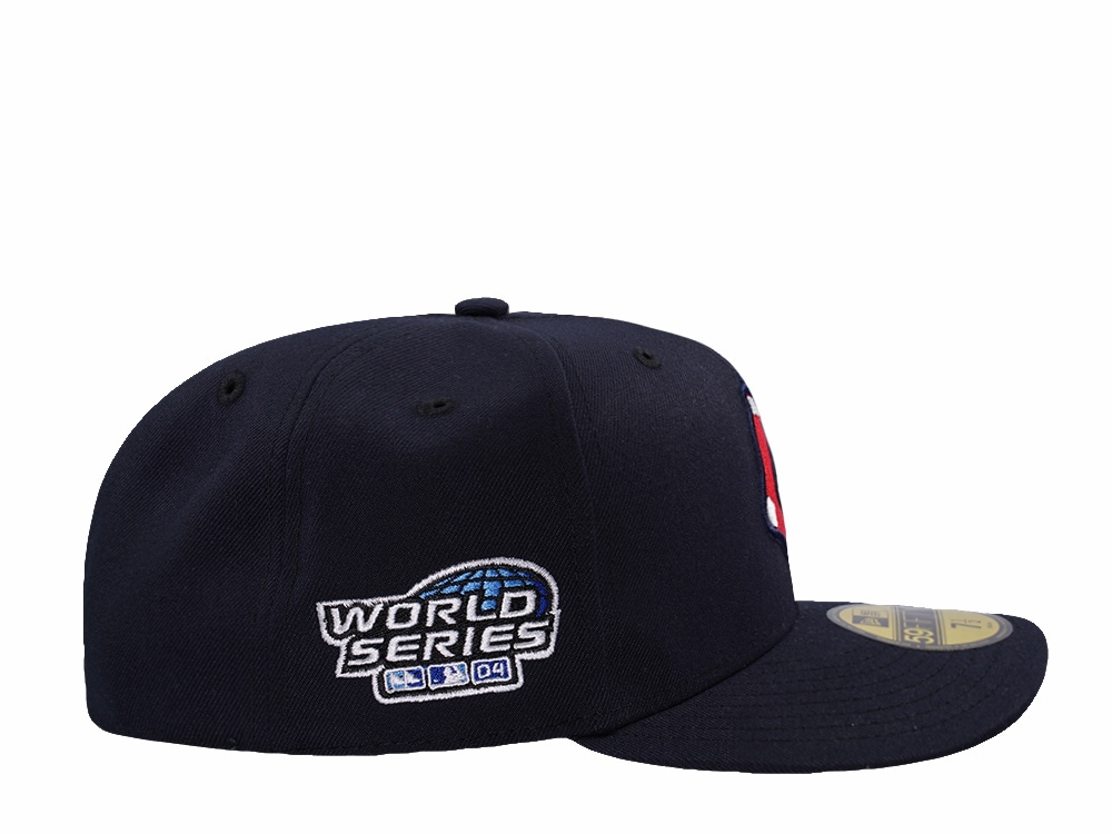 New Era Boston Red Sox World Series 2004 Navy Prime Edition Pre Curved 59Fifty Fitted Gorra