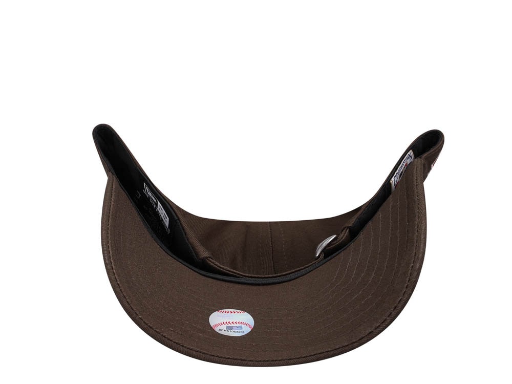 New Era Houston Astros 50th Anniversary Brown Edition 9Forty Strapback Gorra