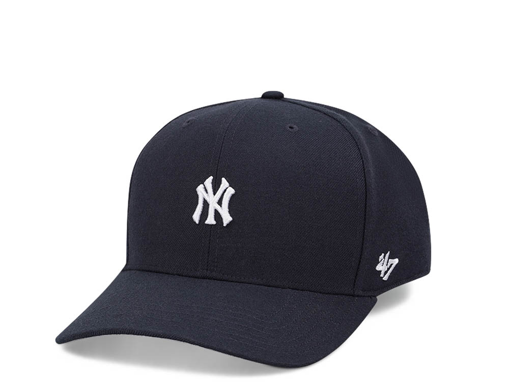 47Brand New York Yankees Navy Base Runner MVP DP Snapback Gorra