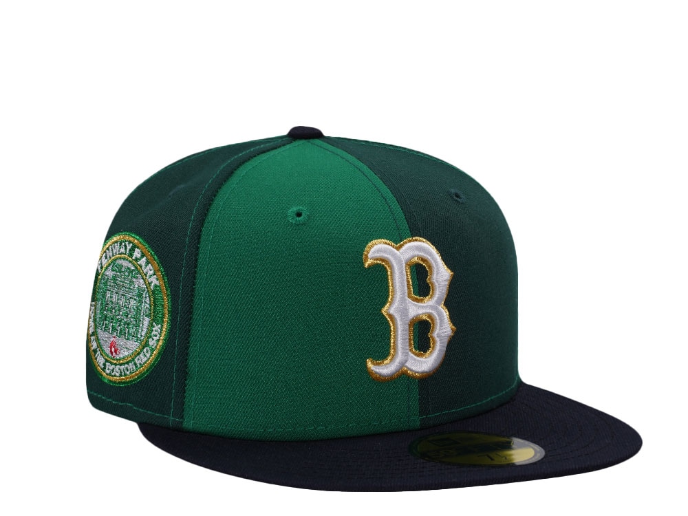 New Era Boston Red Sox Fenway Park Green Pinwheel Edition 59Fifty Fitted Gorra