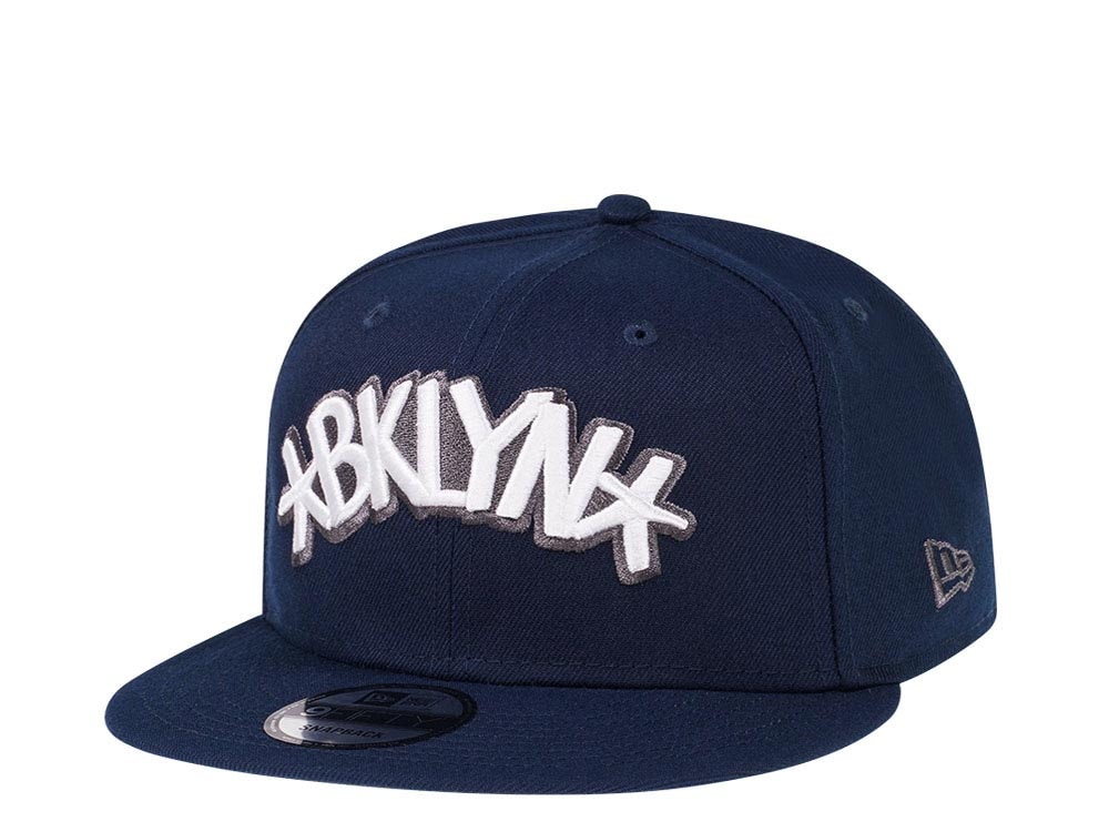 New Era Brooklyn Nets Dark Blue Edition 9Fifty Snapback Gorra
